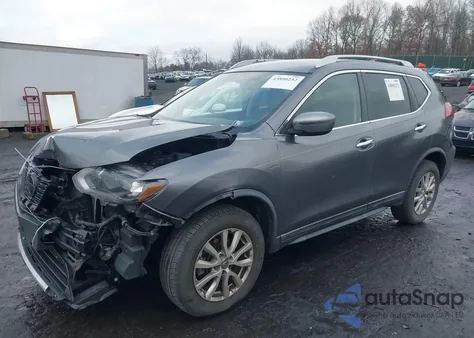 2018 Nissan Rogue Sv z USA, uszkodzony, nr VIN KNMAT2MV4JP590080